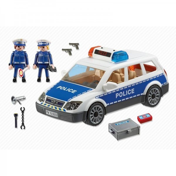 Playmobil City Action Politiepatrouille met Licht en Geluid