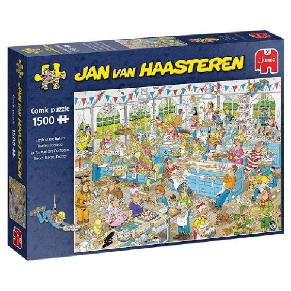 Jan van Haasteren Puzzel Taarten Toernooi 1000 stukjes
