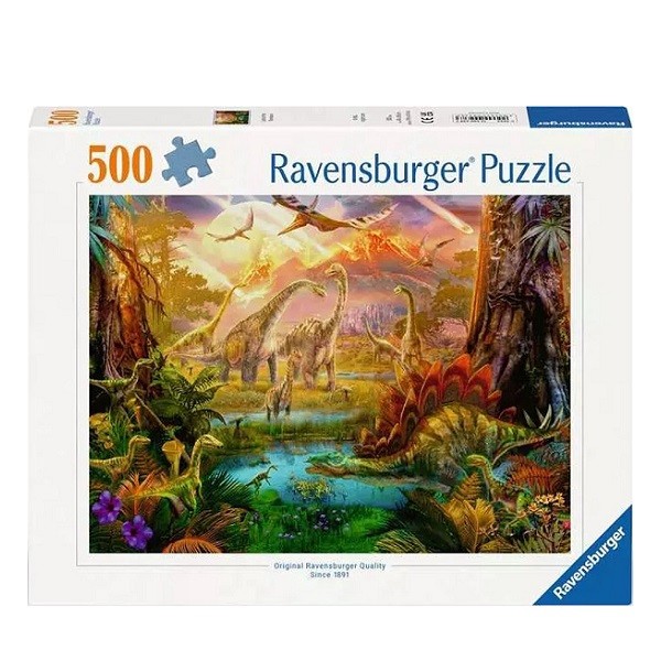 Ravensburger Puzzel Land of Dinosaurs 500 stukjes
