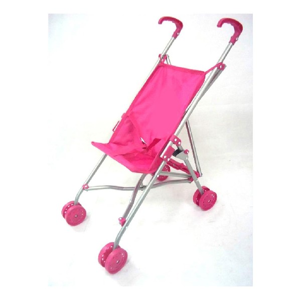 Poppenwagen Buggy Roze 