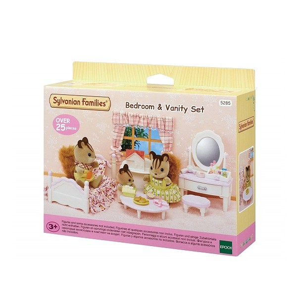 Sylvanian Families Meubels Slaapkamer & Kaptafelset