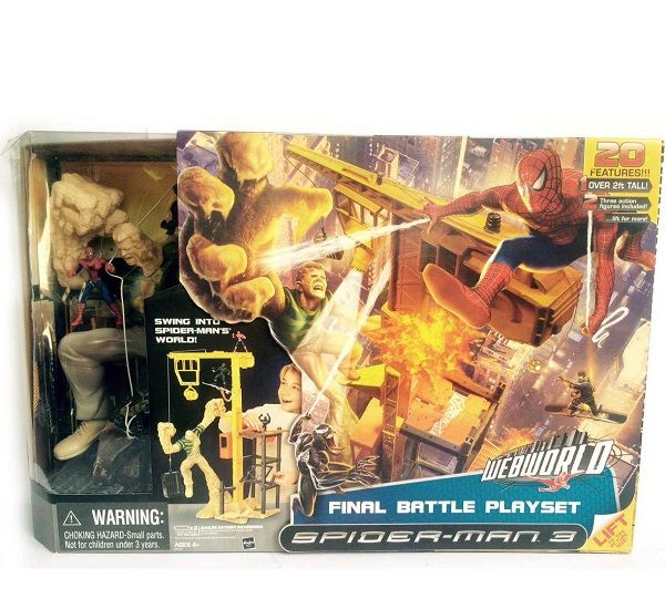 Marvel Spider-Man 3 Webworld Final Battle Playset