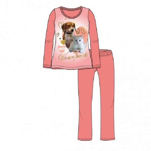 West reguleren Blauw Pyjama hond/kat of paard maat 110/116