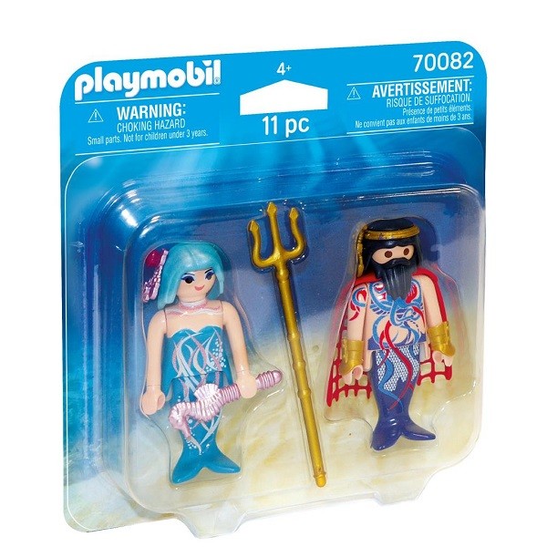 Playmobil Duopack Zeekoning en Meermin 