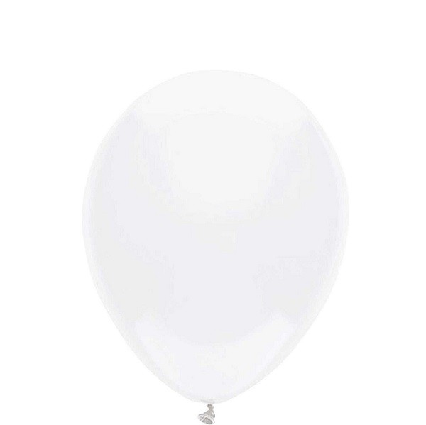  Ballonnen Uni Wit 30 cm 100 stuks