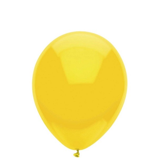  Ballonnen Uni Geel 30 cm 100 stuks