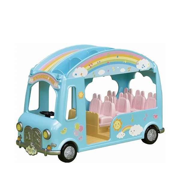 Sylvanian Families Village Creche Regenboog Bus