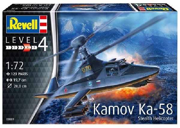 Revell  Kamov Ka-58 Stealth Helicopter