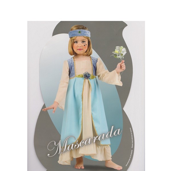 Middeleeuwse Prinses Kostuum Meisjes  5-7 jaar