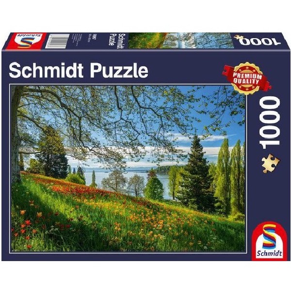 Schmidt Puzzel Bloeiende Tulpen 1000 stukjes