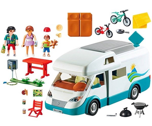 Playmobil Family Fun Mobile Home met Familie