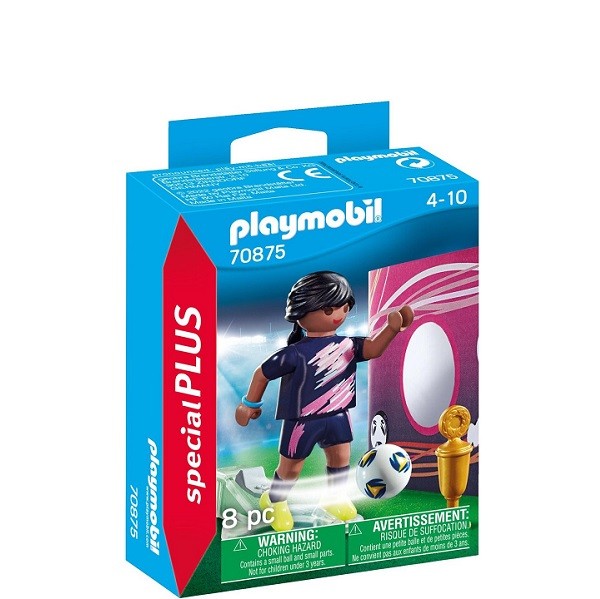 Playmobil Special Plus Voetbalster met Doelmuur