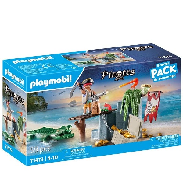 Playmobil Pirates Starter Pack  Piraat met Alligater