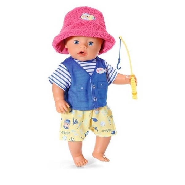 Baby Born Kleding Beer Vissersoutfit