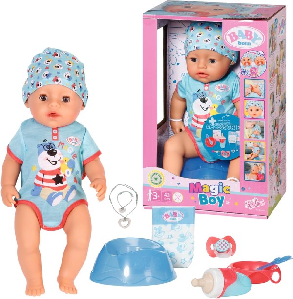 Baby Born Pop Magic Jongen 43 cm