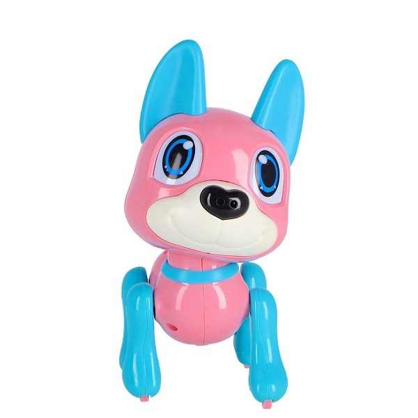 Baby Rick Interactieve Puppy Roze 20 cm