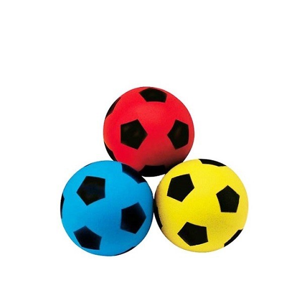 Voetbal Soft / Foam Assorti 12 cm