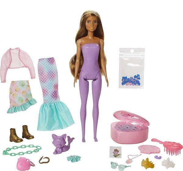 Barbie Color Reveal Ultimate Reveal Fantasy Fashion Mermaid Assorti 
