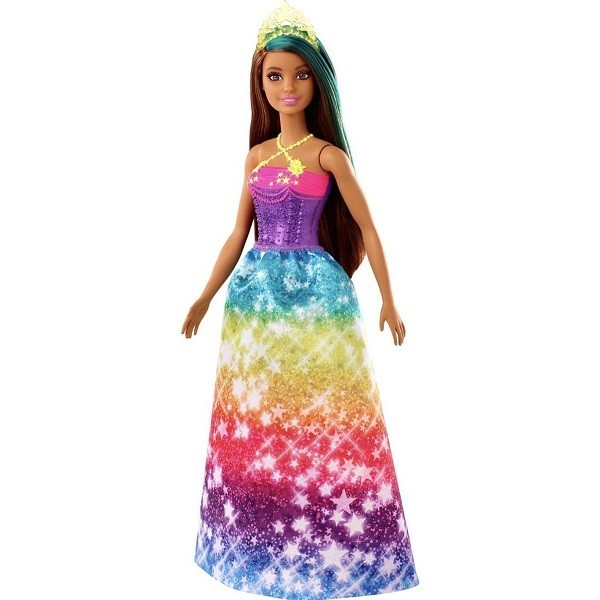 Barbie Dreamtopia Prinses Donker Haar