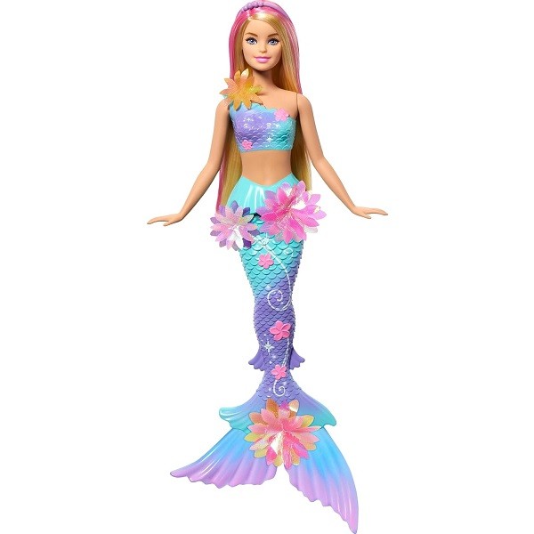 Barbie Zeemeermin met Magische Bloemen