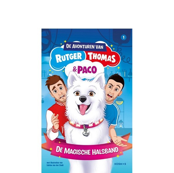 Boek De avonturen van Rutger, Thomas en Paco De Magische Halsband
