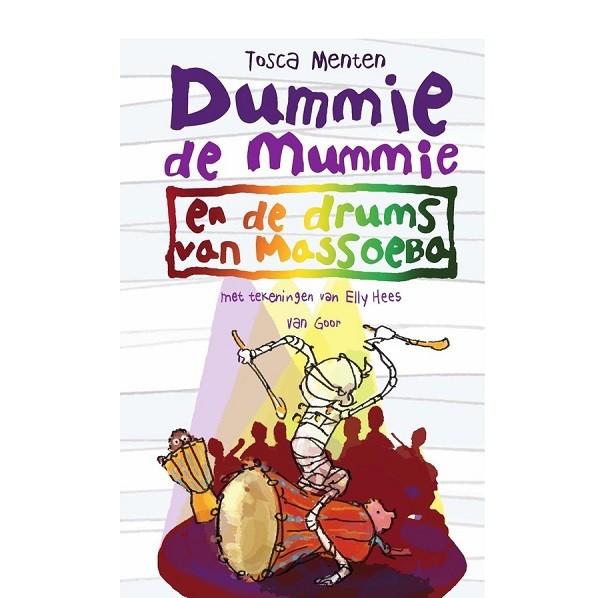 Boek Dummie de Mummie en de Drums van Massoeba