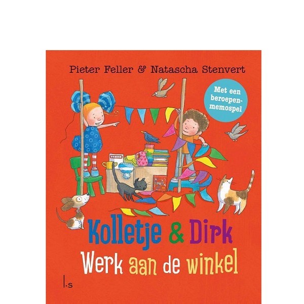 Boek Kolletje en Dirk - Werk aan de winkel