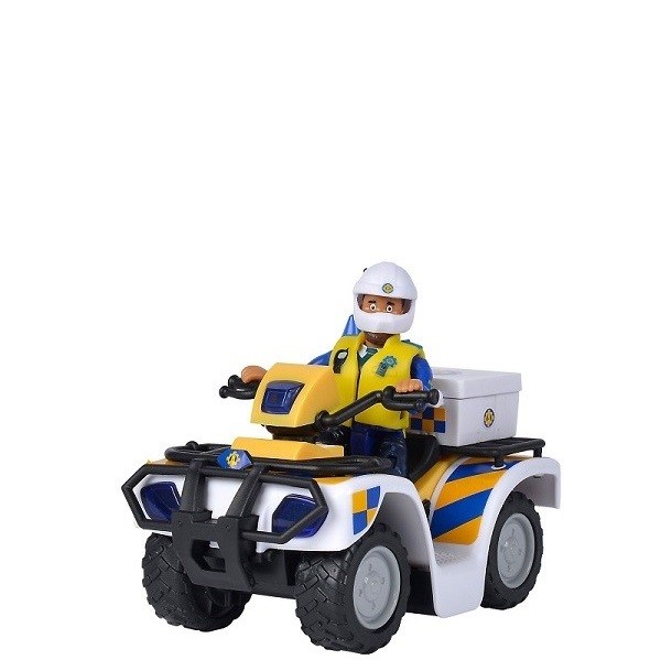 Brandweerman Sam Politiequad met Figuur