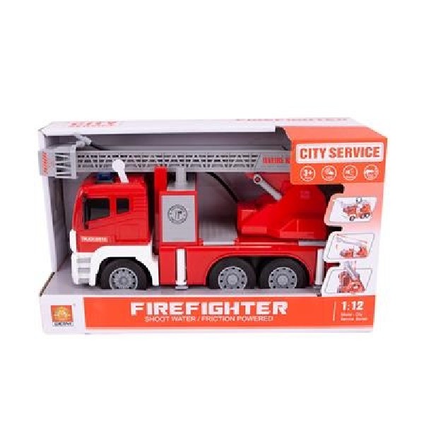 Brandweerwagen met Pomp 30 cm 