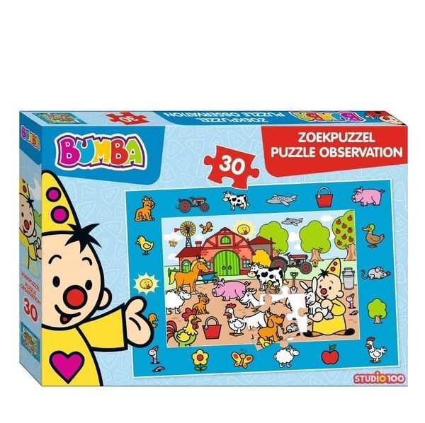 Bumba Puzzel - Zoekpuzzel 30 stukjes 