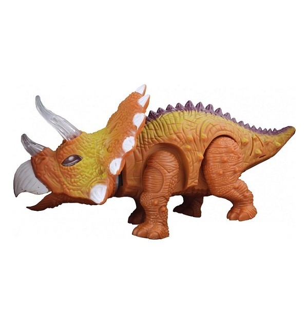 Dino met Licht Geluid en Lopend Assorti 27 cm