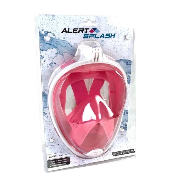 Duikbril Masker S/M Roze Alert