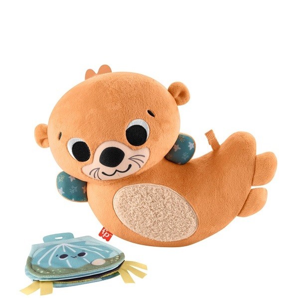Fisher-Price 2-In1 Rocking Tummy Time Otter 