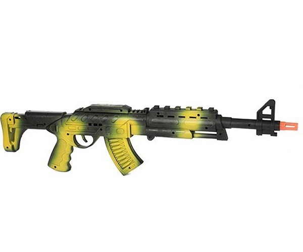 Geweer Militair AK47 Zwart / Groen 62 cm
