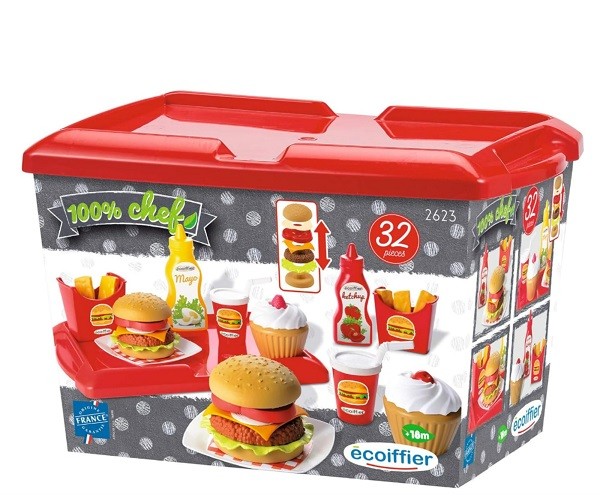 Voedsel Hamburgerset 32-delig