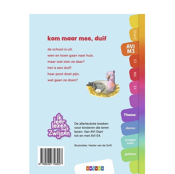 Ik Leer Lezen met Zwijsen kom maar mee duif