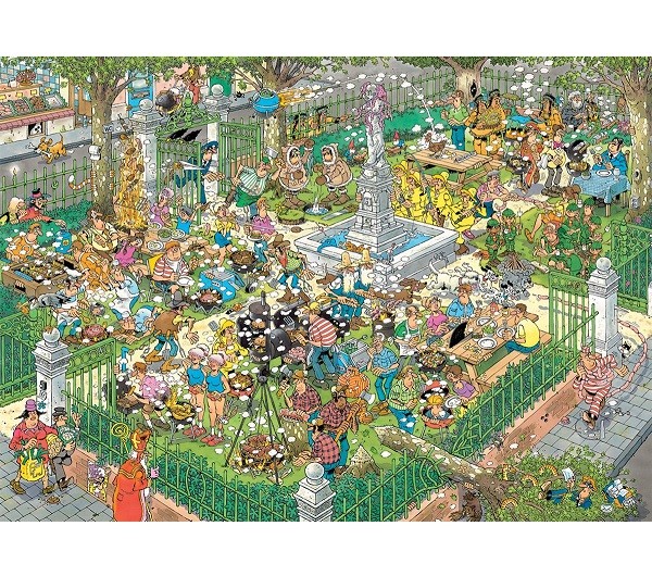 Jan van Haasteren Puzzel BBQ Feest! 1000 stukjes