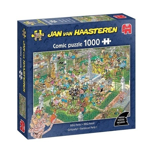 Jan van Haasteren Puzzel BBQ Feest! 1000 stukjes