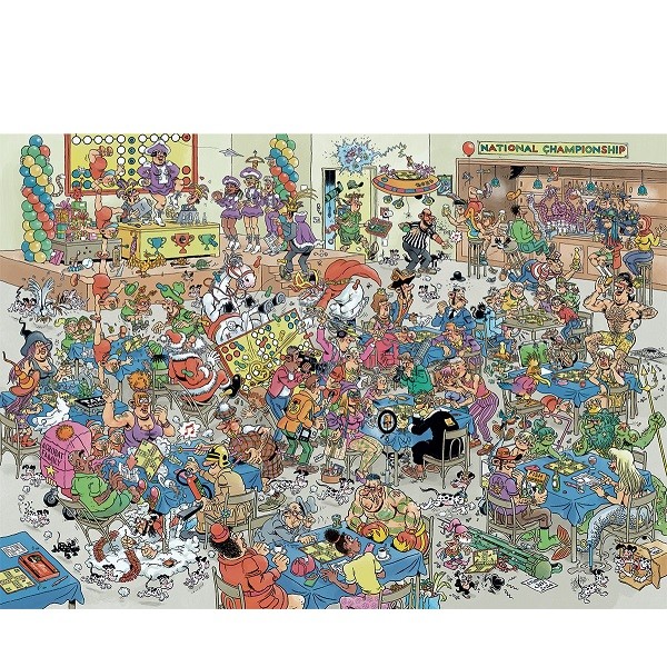 Jan van Haasteren Puzzel NK Mens Erger Je Niet