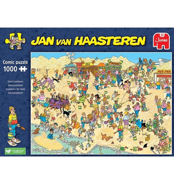 Jan van Haasteren Puzzel Zandsculpturen 1000 stukjes