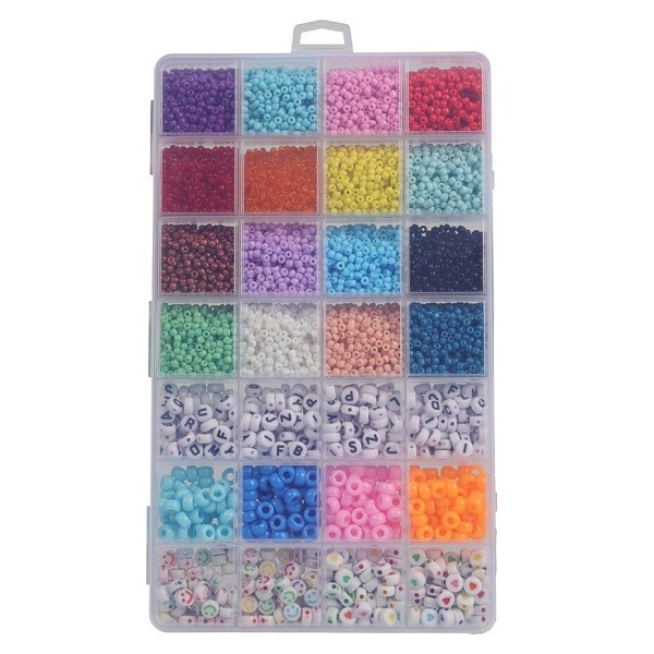 Kralen Set 28 Soorten 440 gram