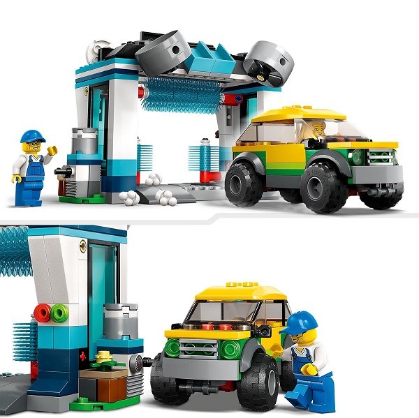 Lego City Autowasserette