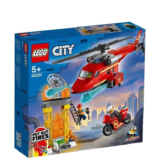 Lego City Brandweer Reddingshelikopter