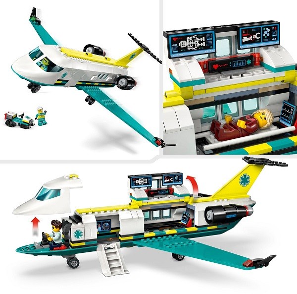 Lego City City Ambulancevliegtuig 