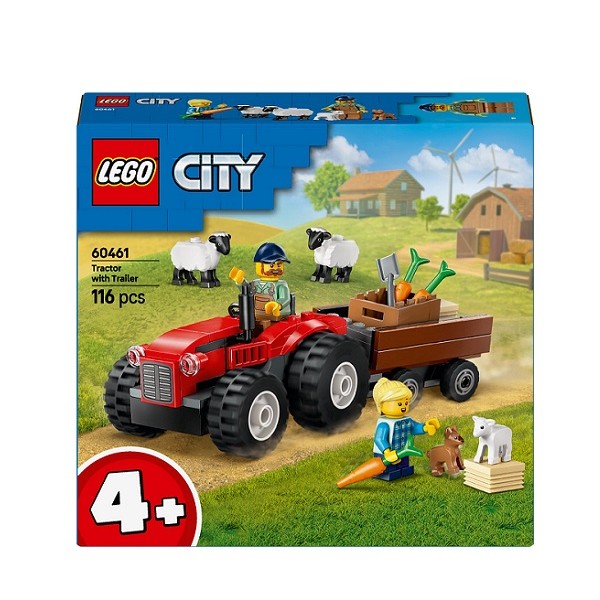 Lego City Tractor met Aanhanger