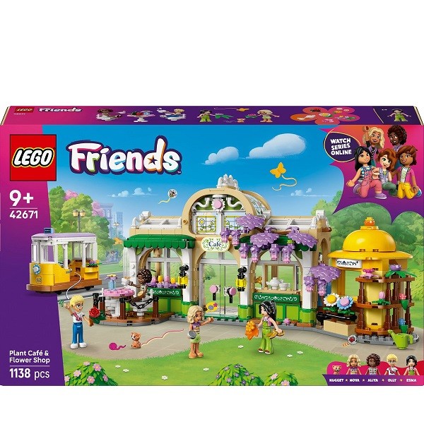 Lego Friends Planten Café en Bloemenwinkel