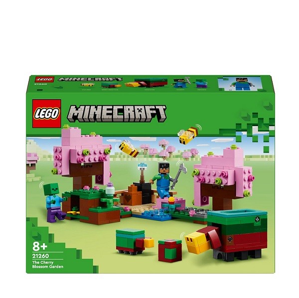 Lego Minecraft De Kersenbloesemtuin 