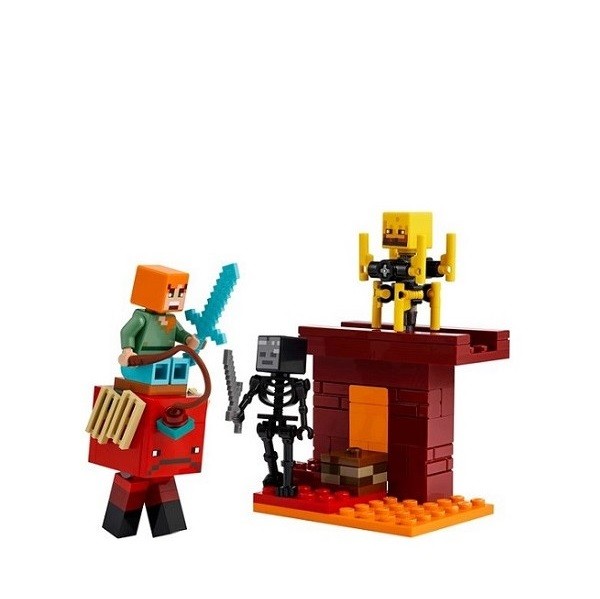 Lego Minecraft De lavastrijd in de Nether