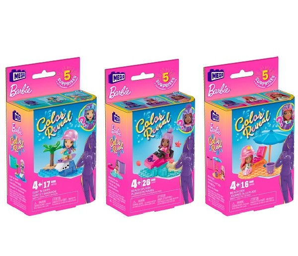 Mega Construx Barbie Color Reveal Assorti
