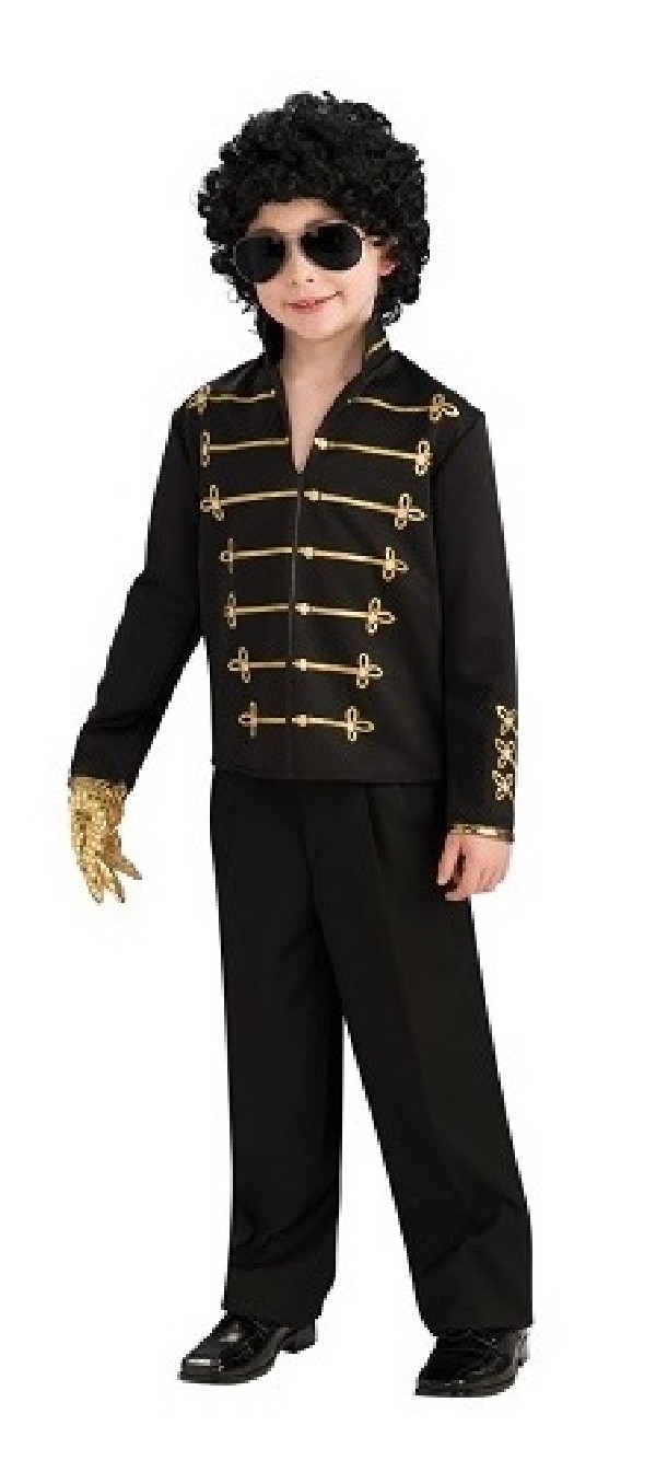 Michael Jackson Kostuum Jongen 8-10 jaar